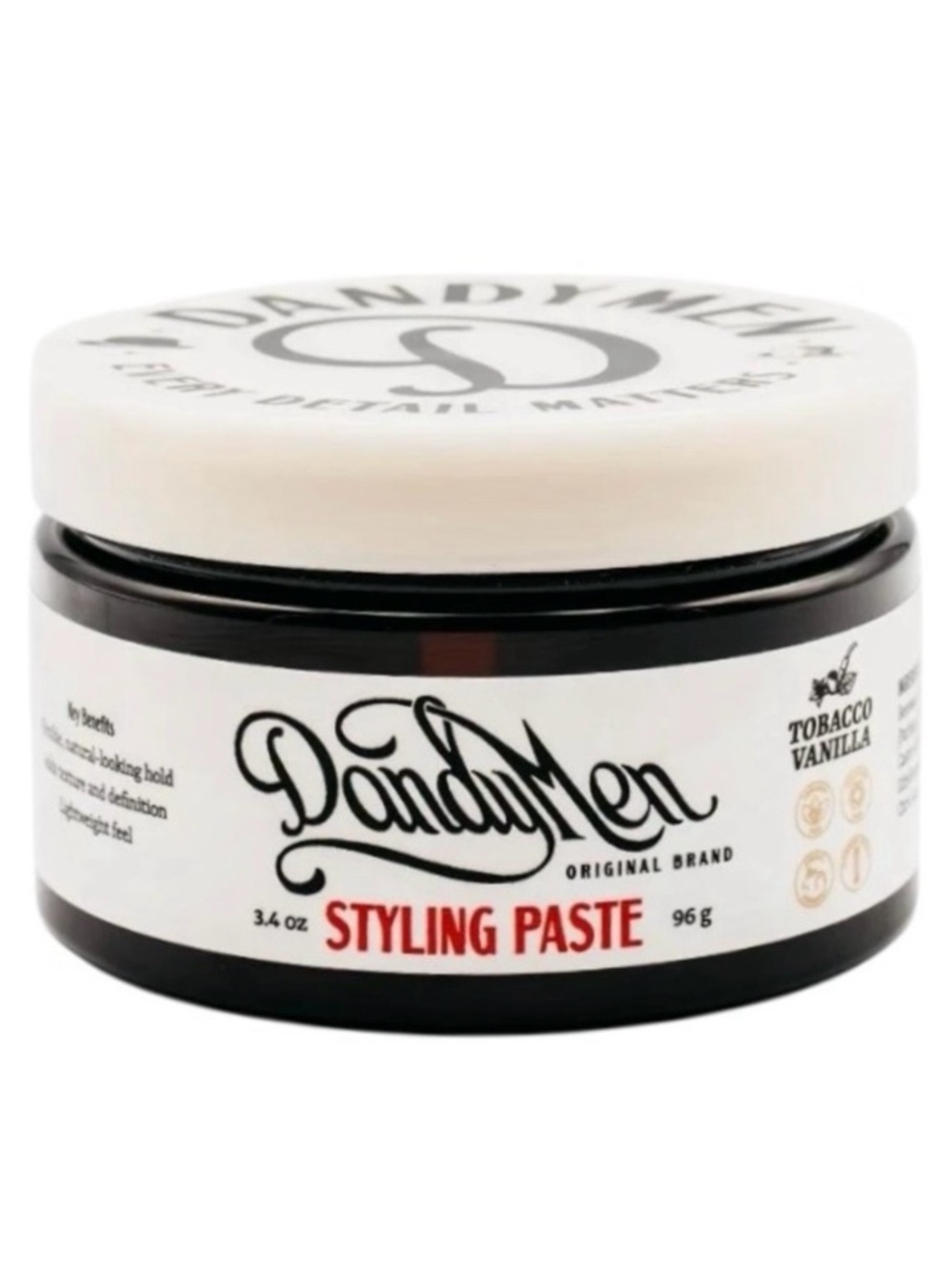 DandyMen Tobacco Vanilla Styling Paste 3.4oz